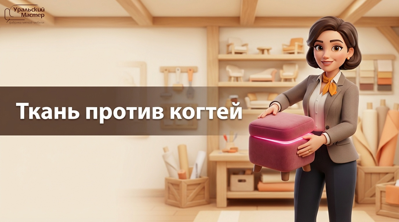 Антивандальная ткань для дивана: мягкая мебель и диваны «Уральский мастер» в 2026 году