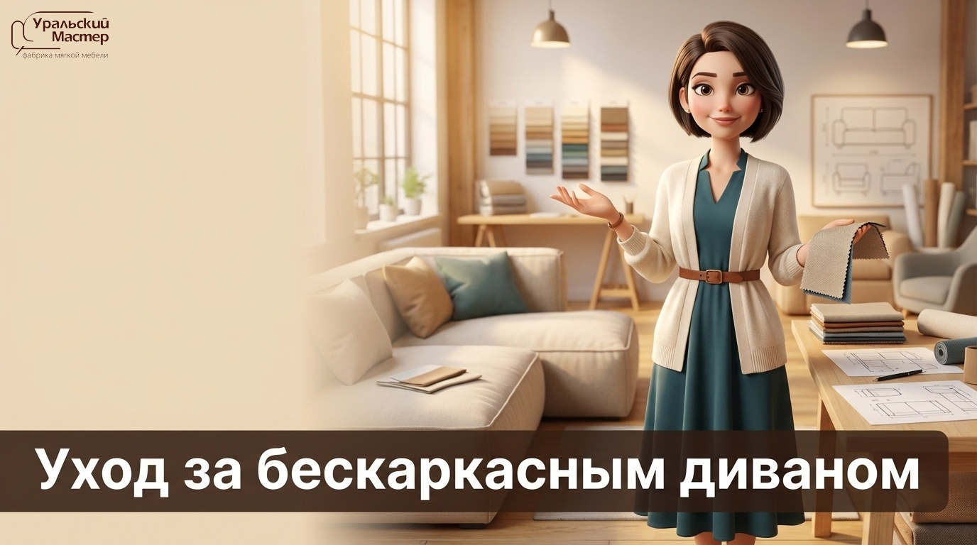 Бескаркасная мягкая мебель: мягкая мебель и диваны «Уральский мастер» в 2026 году