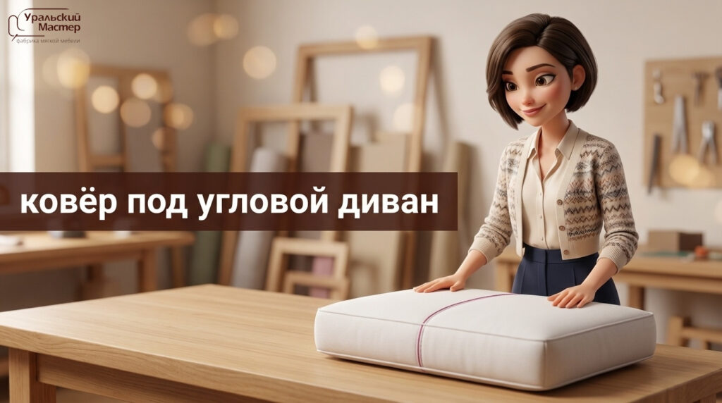 Угловой диван и ковёр: мягкая мебель и диваны «Уральский мастер» в 2026 году