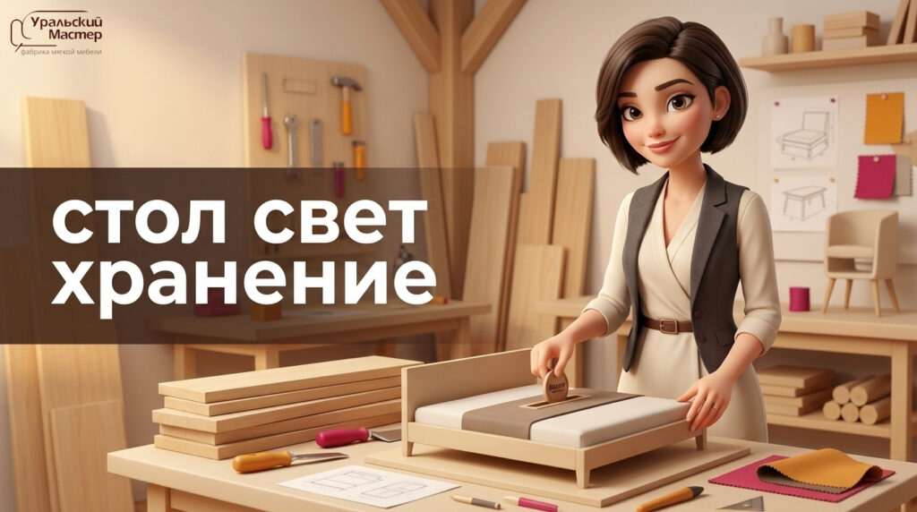 Детский диван-кровать и школьник: мягкая мебель и диваны «Уральский мастер» в 2026 году