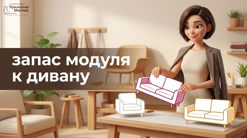 Модульный диван: мягкая мебель и диваны «Уральский мастер» в 2026 году