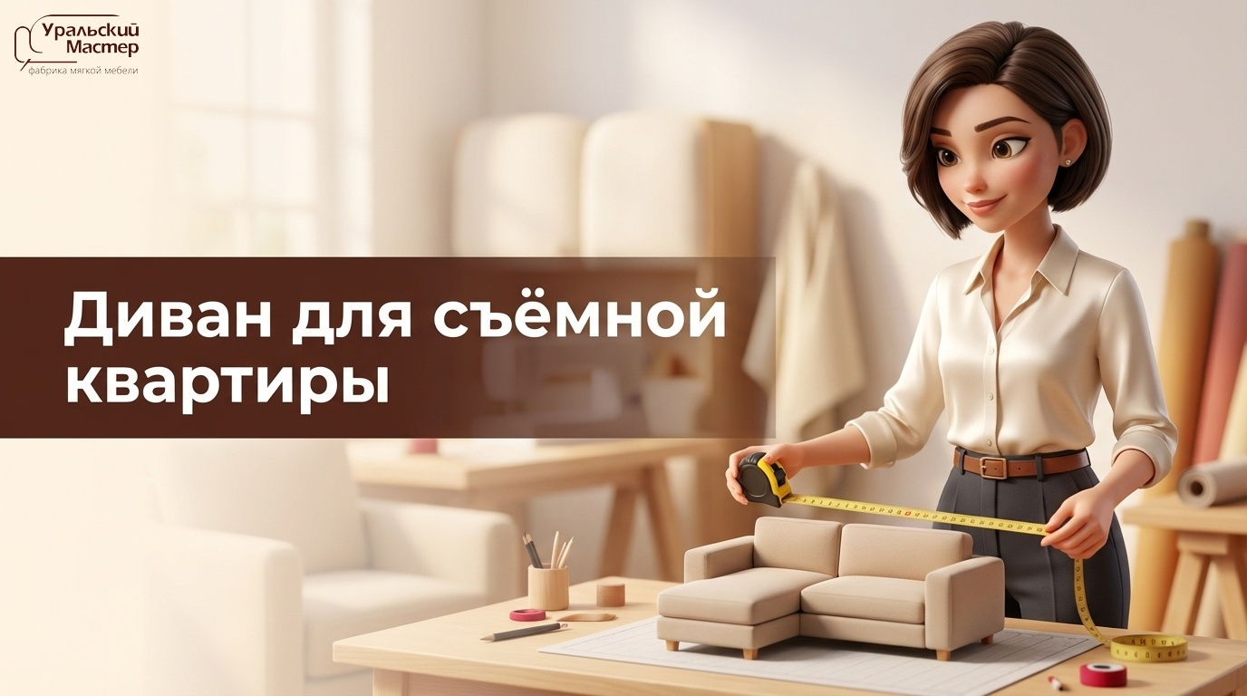 Раскладной диван для съёмной квартиры: компактность, ткань и срок службы в 2026 году