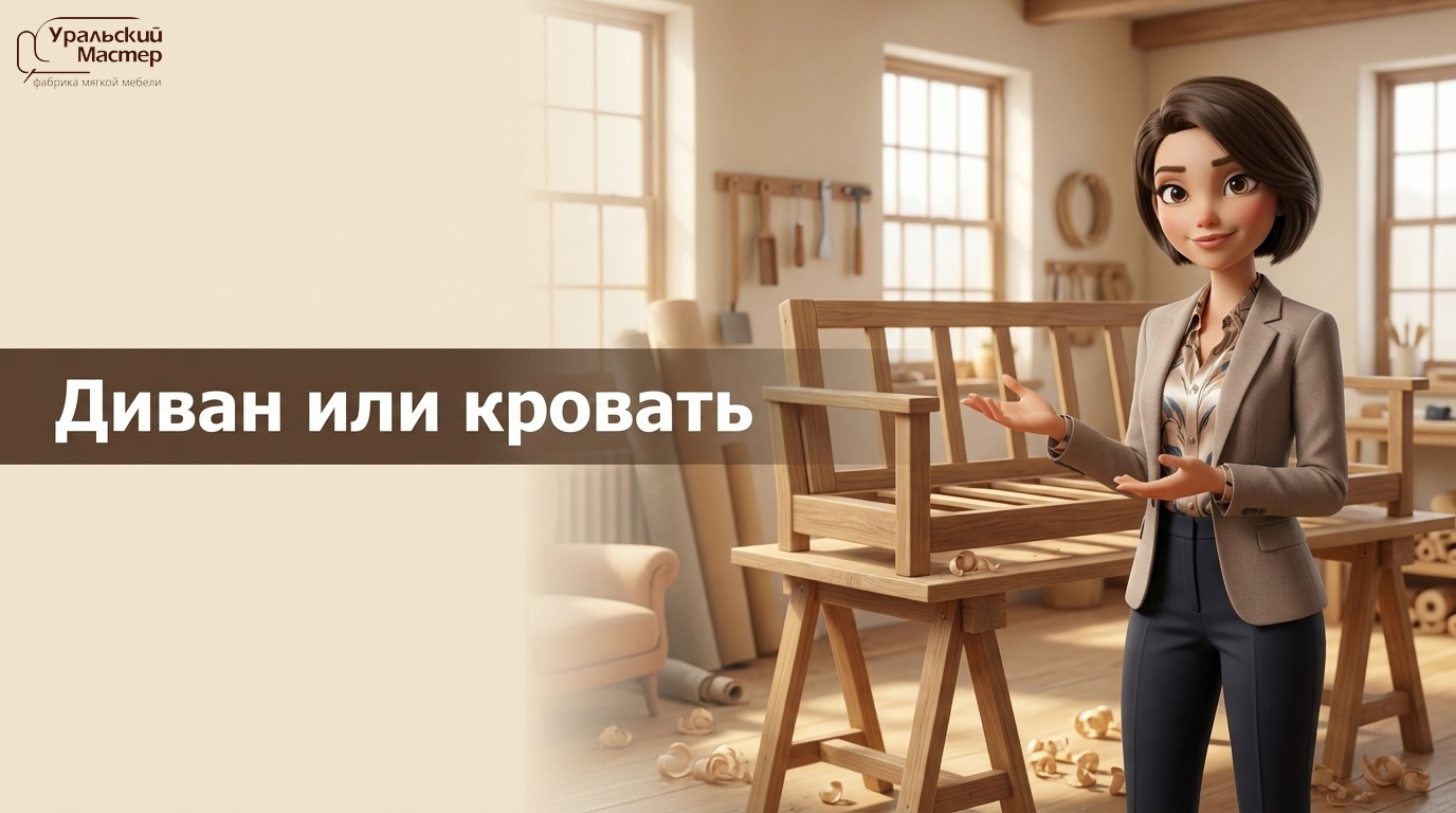 Диван или кровать: мягкая мебель и диваны «Уральский мастер» в 2026 году