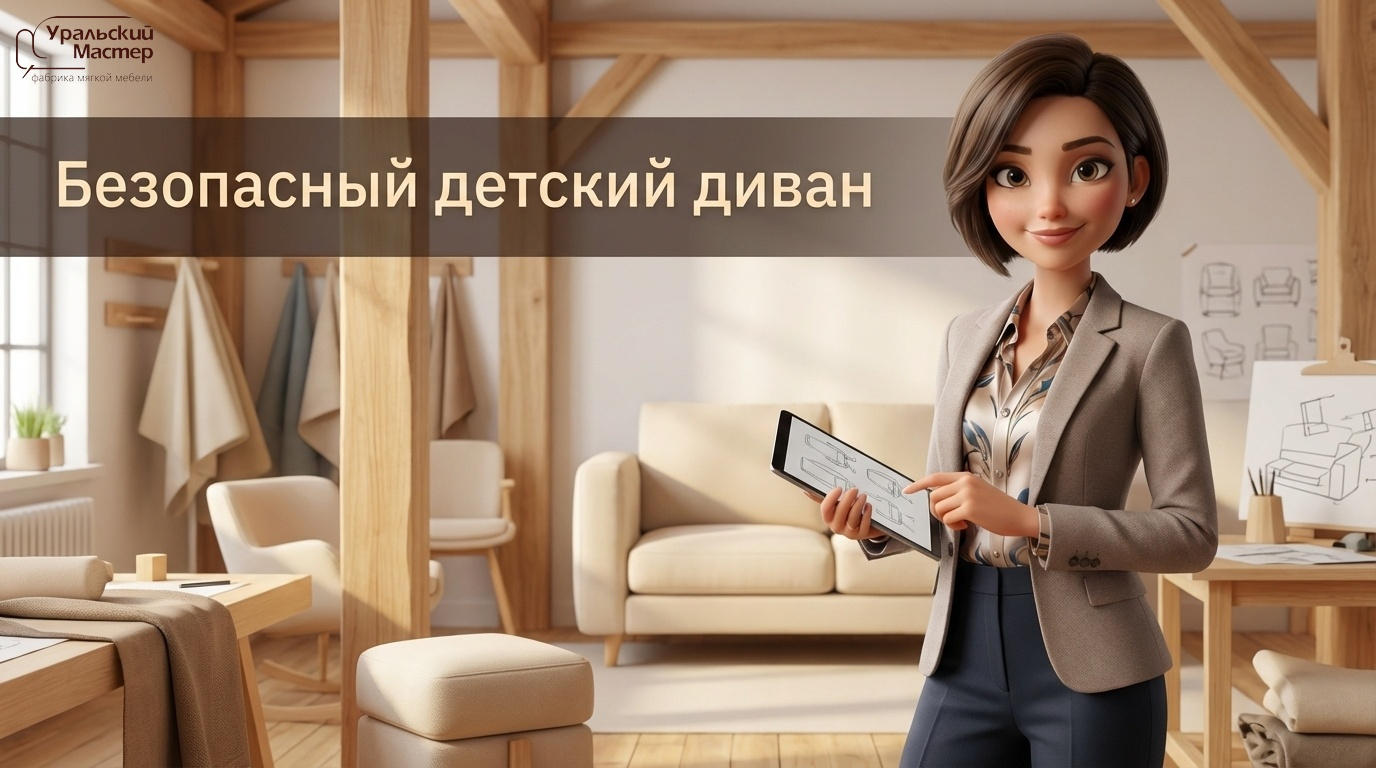Детский диван-кровать: мягкая мебель и диваны «Уральский мастер» в 2026 году